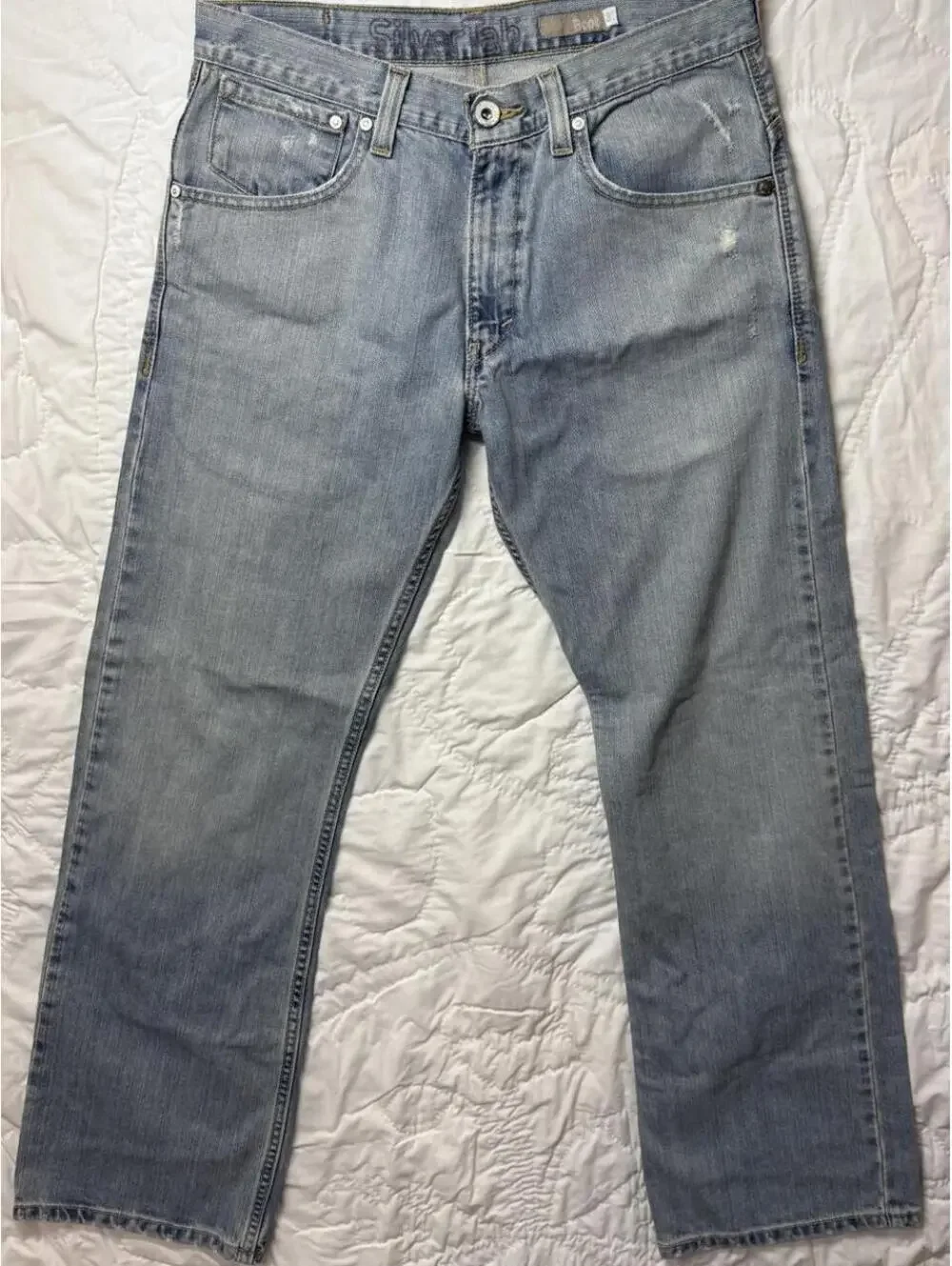 Silver Tab Boot 31 blue denim jeans 31x32 #denim